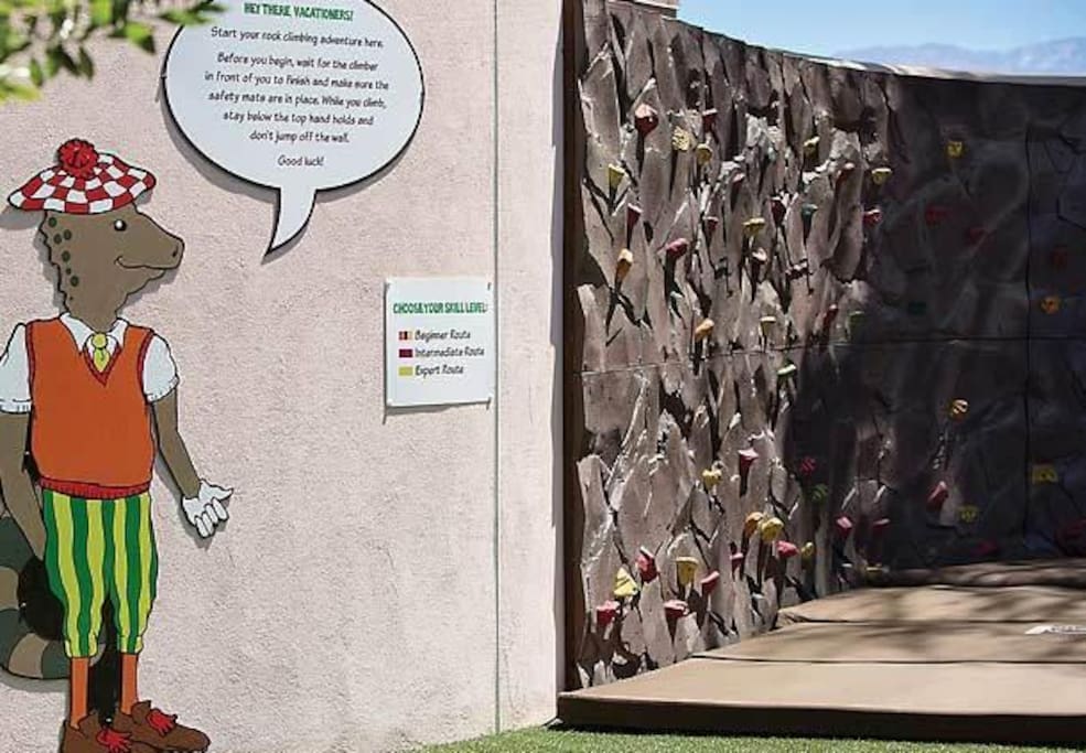 Climbing wall