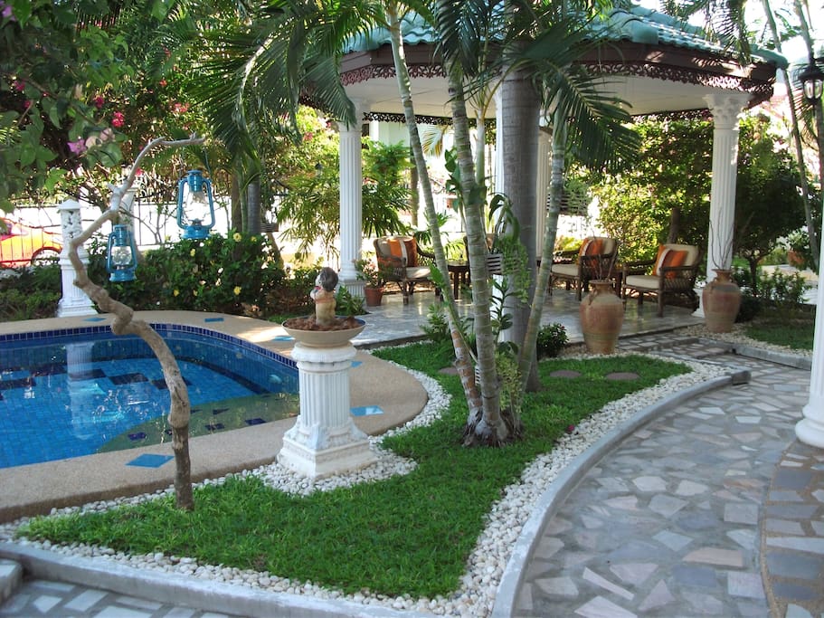 Swimming pool with sala