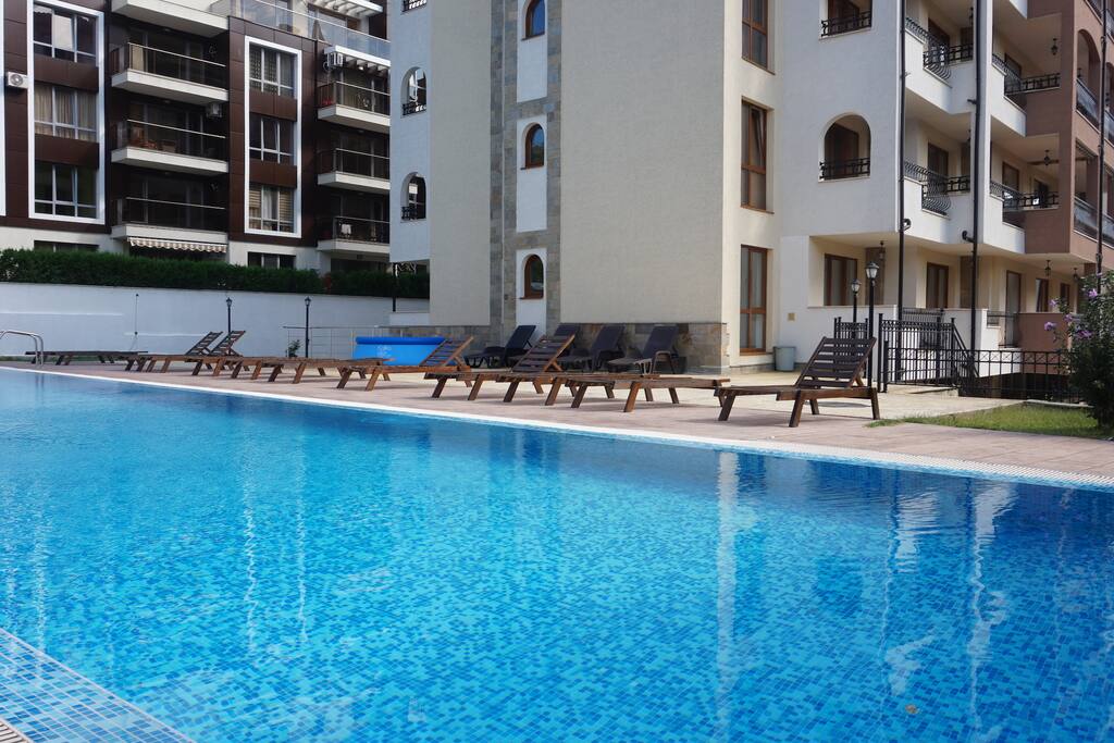 Complex Marina Park - 200 meters to the beach!