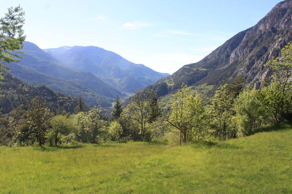 La vue côté ouest