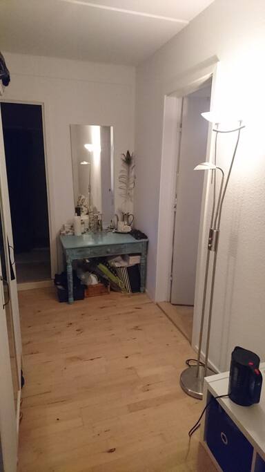 The hallway as you enter the front door