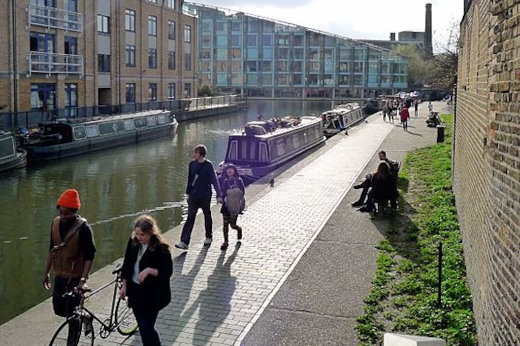 Just near the Regent's Canal