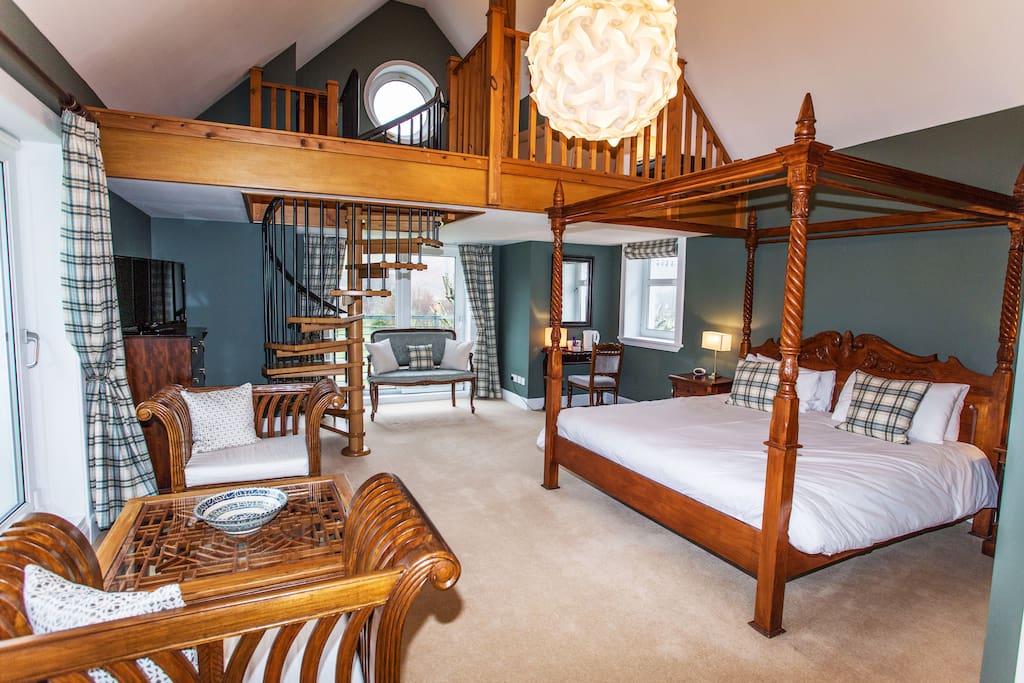 The Castle Suite offers spacious luxury