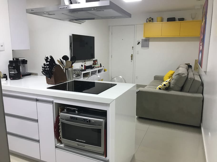 Vista da cozinha / sala