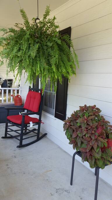 Left Porch View