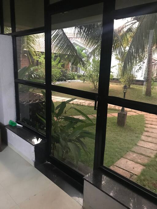 View from enclosed Balcony