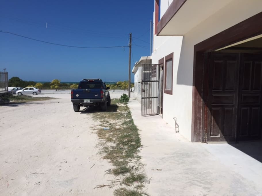 Frente de la casa