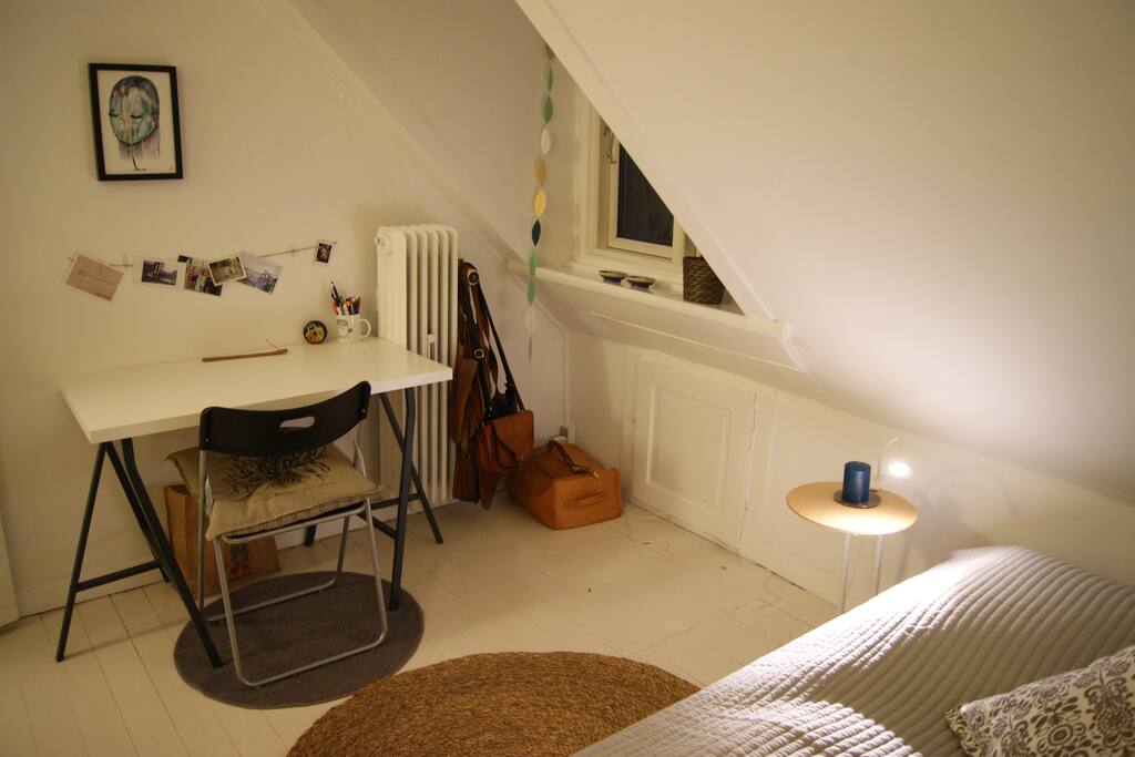 The bedroom