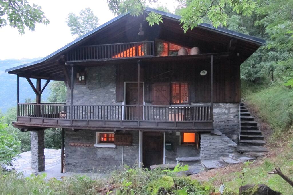 Side view of the house