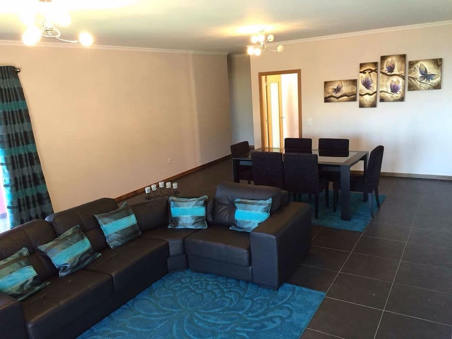 Living and dining room
