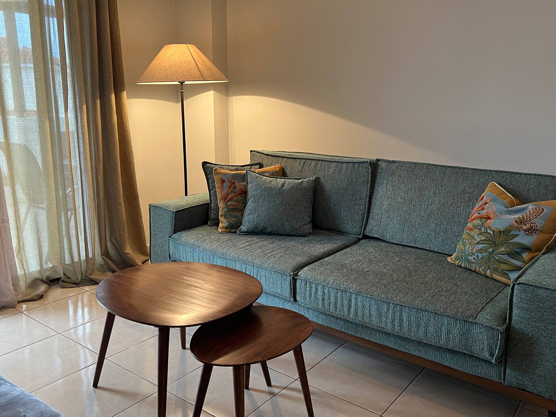 Peaceful 1 bedroom penthouse with pool
