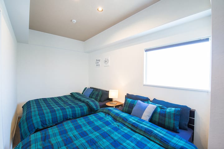 1 spavaća soba (2 bračna kreveta)