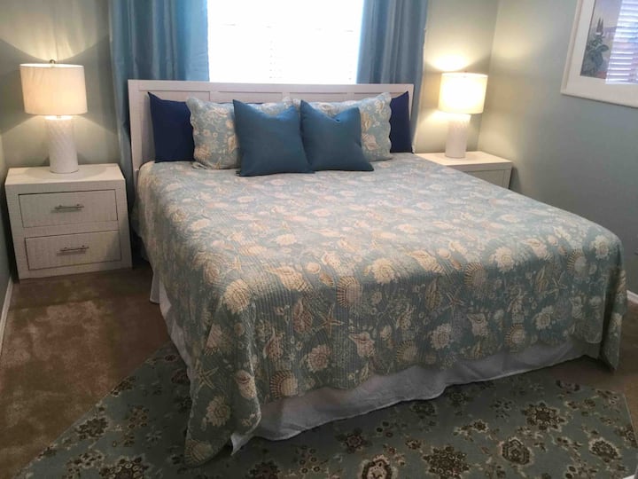 King cha chumba cha kulala cha Master 