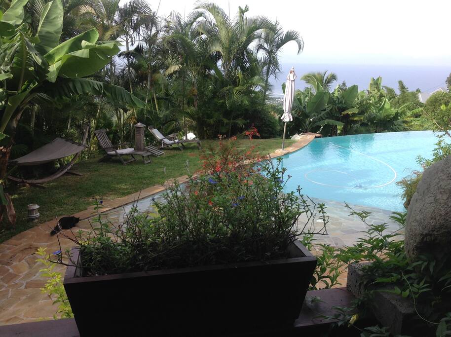 piscine à débordement