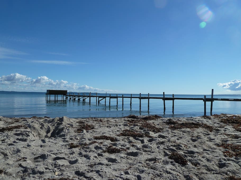 Less than 1 kilometer from coast and small, cozy harbor