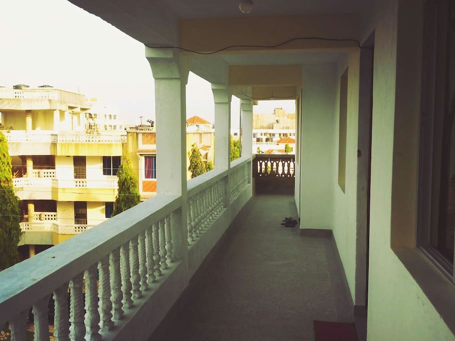 Front Main Door Balcony and entrance