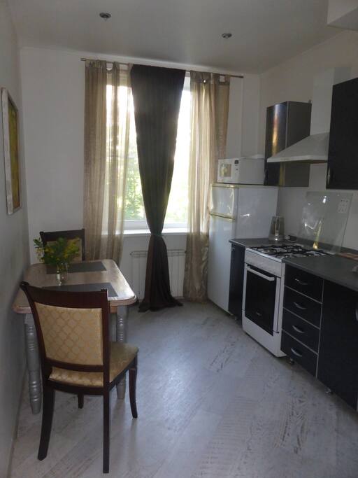 kitchen with all stuff