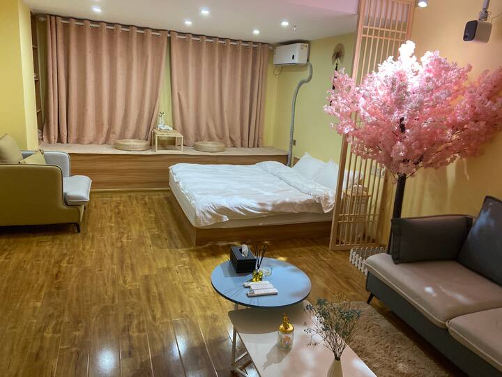蓝气球百寸投影全屋智能民宿 Condominiums For Rent In Suzhou Anhui China