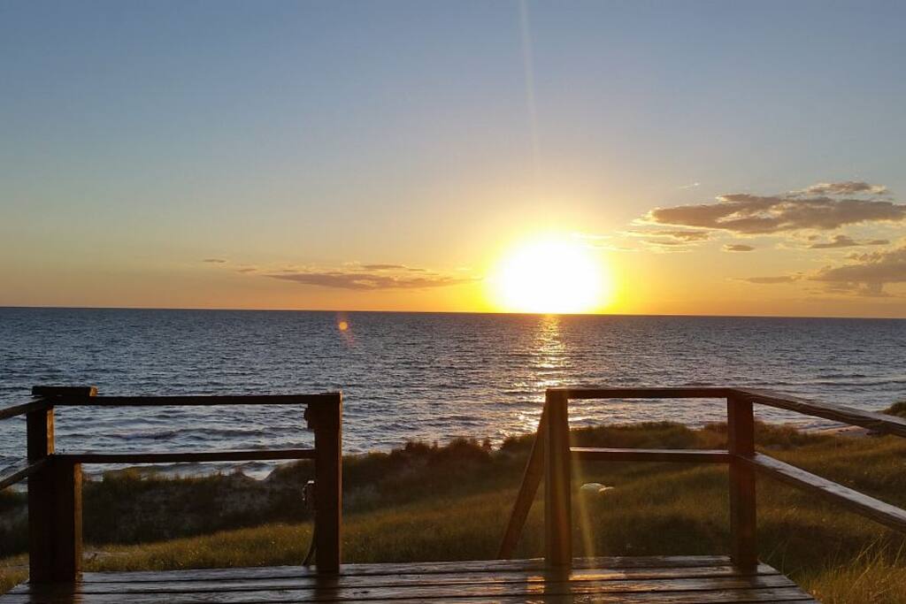 Sunset View Of Lake Michigan