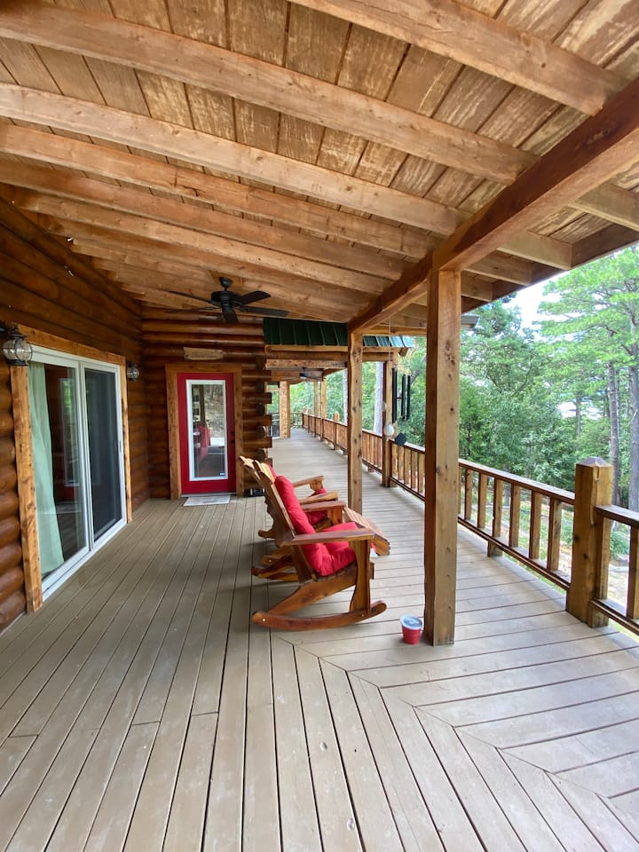 Mountainside Cabin Sardis LAKE VIEWS, Clayton OK Houses for Rent in