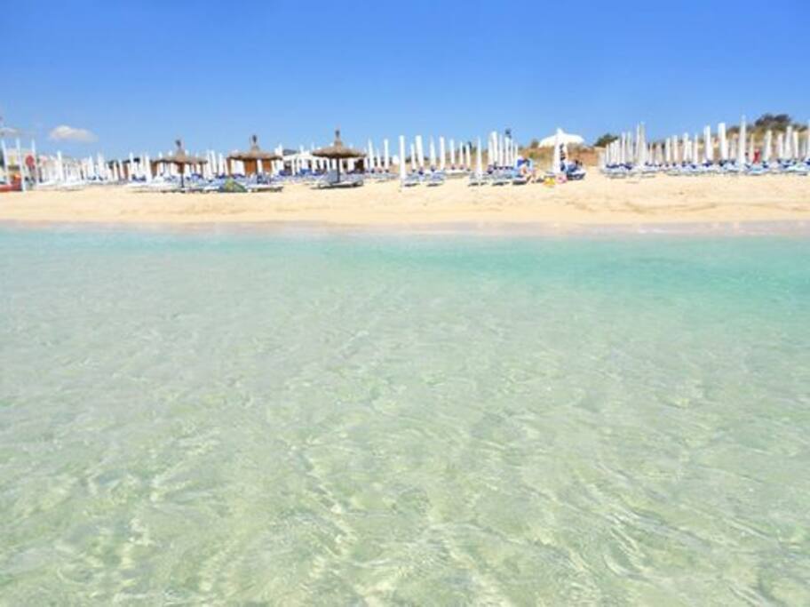 Lido antistante abitazione