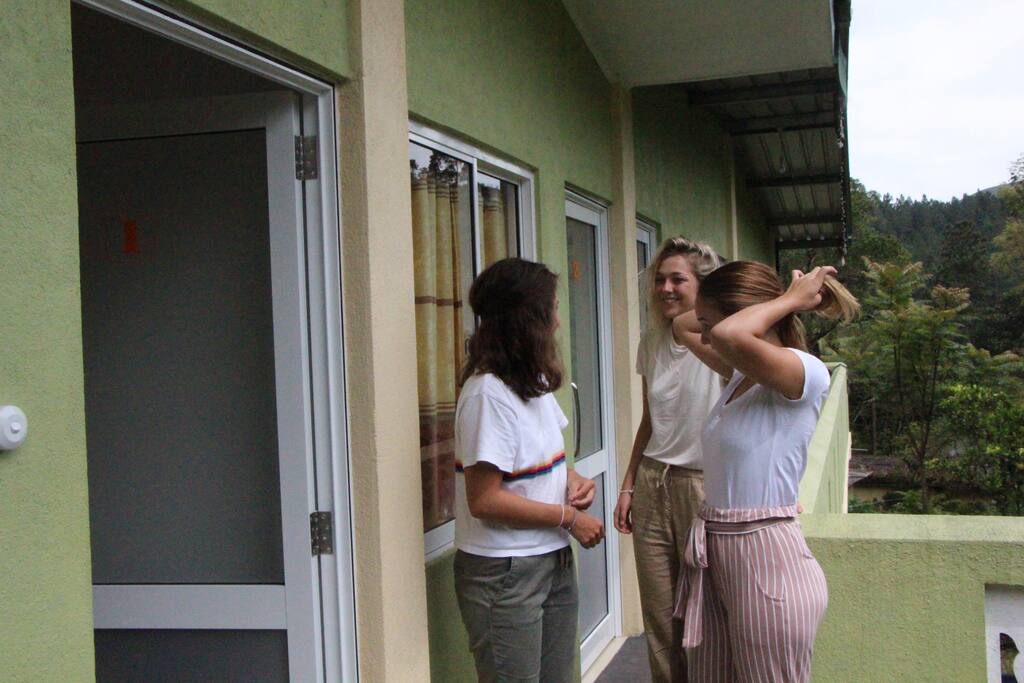 out side