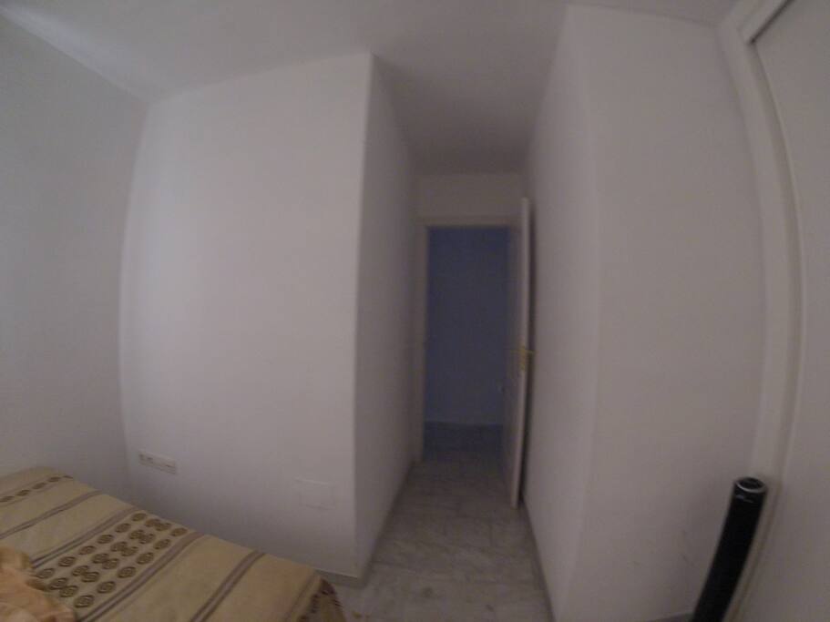door from the guest room