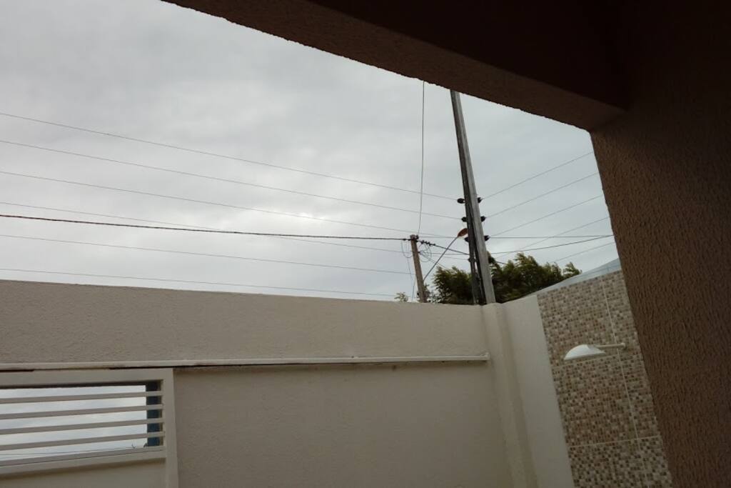 Cerca elétrica e chuveirão