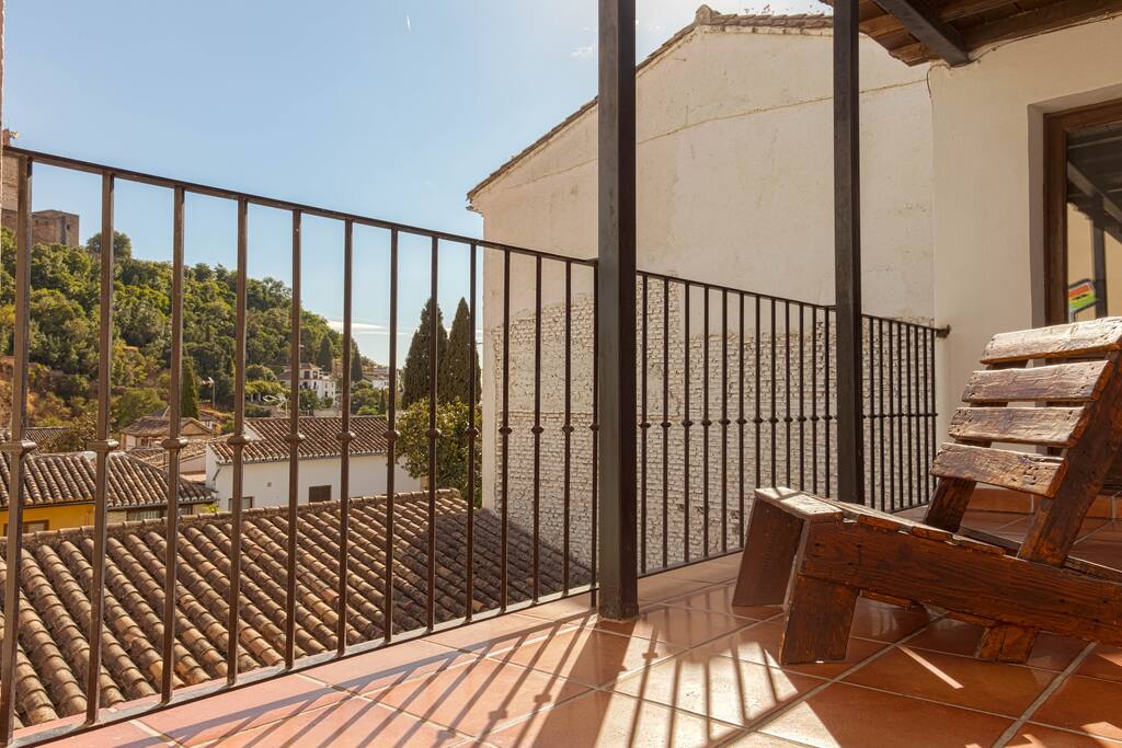 vista desde la terraza