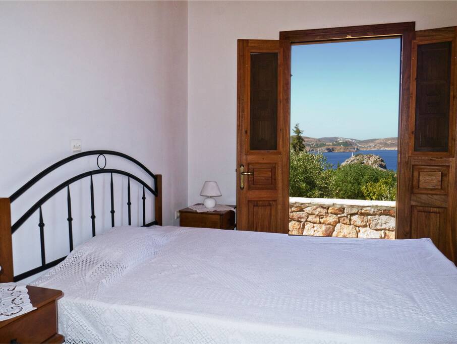 Marvellous sea view from your bedroom !!!