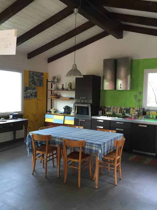 zona giorno cucina