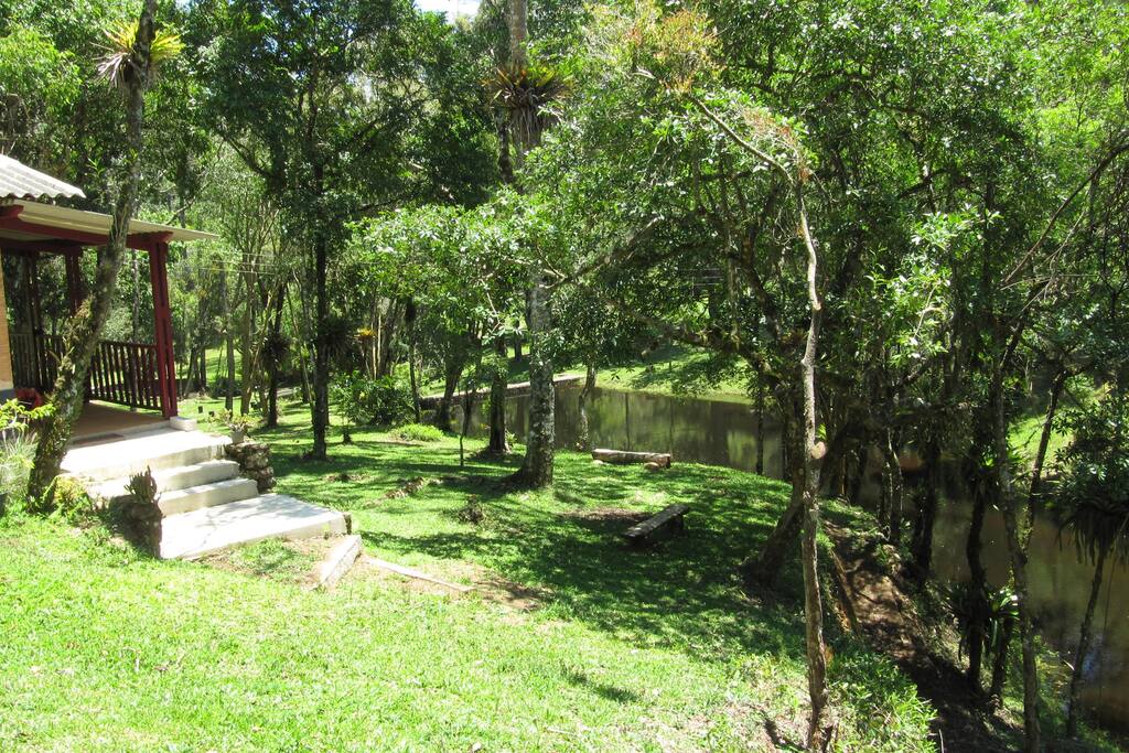Vista da Varanda e Lago