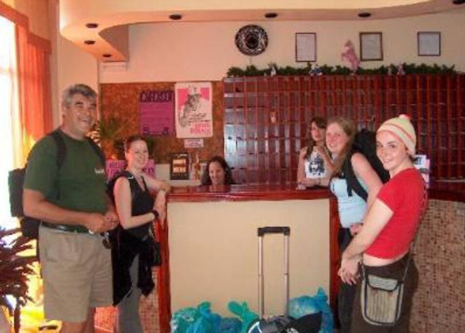 Hotel's reception