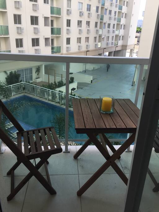 Brand new building. I'm finishing decorating and the apartment will be available in December.
