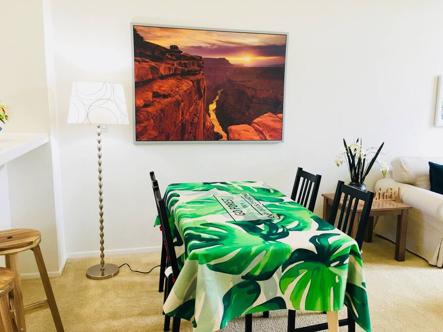 Dining area.
