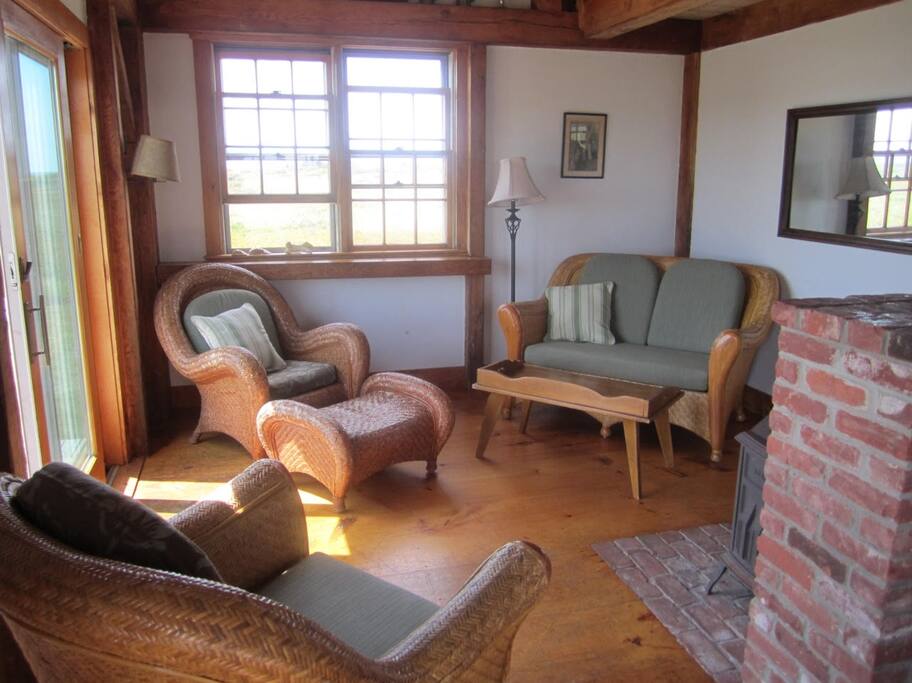 Living Room: Tons of natural light and breathtaking views.