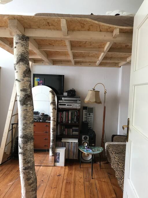 Couch and living area