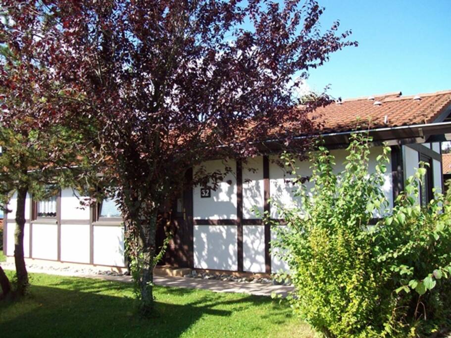 Ferienhaus im Sommer