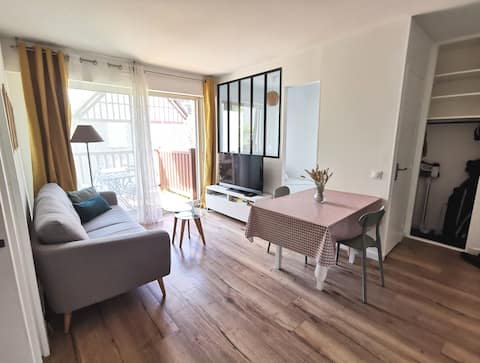 Successful Airbnb property: Apt hyper center/beach casino/private parking in Cabourg