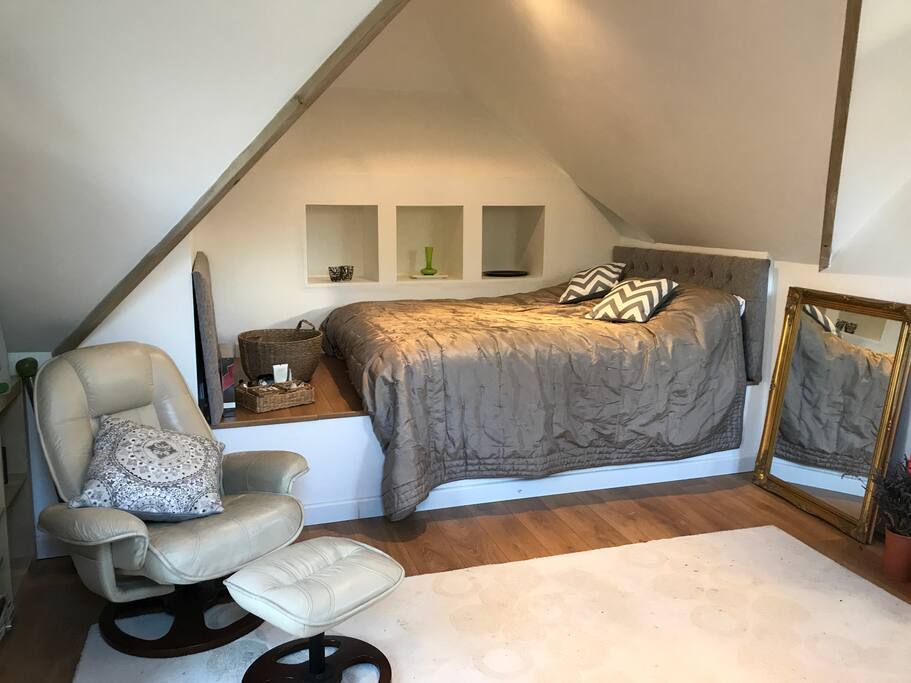 Your bed!