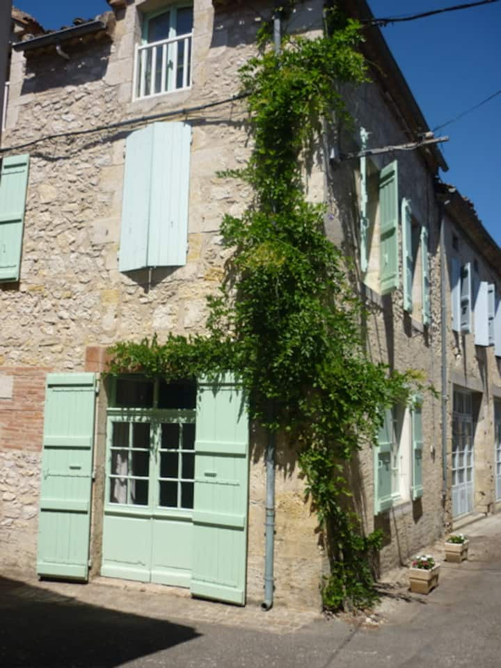 House  in the centre of the village