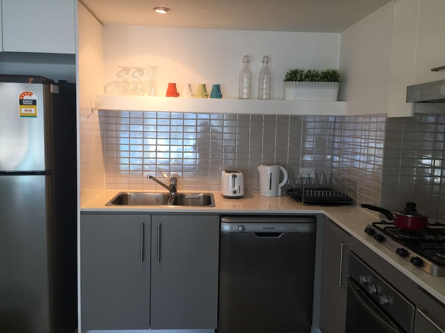 Modern kitchen.