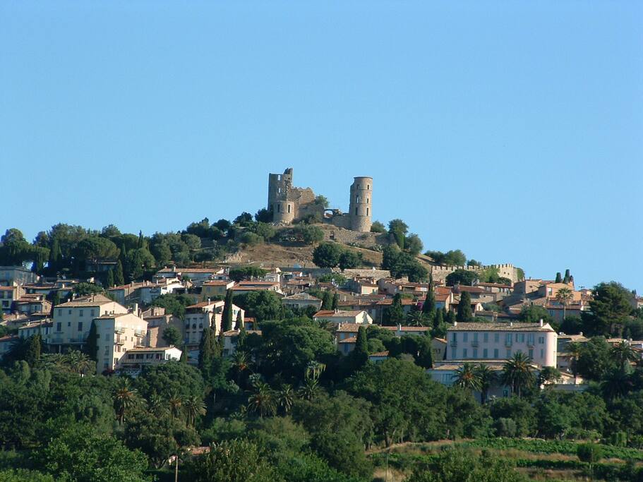 view from villa