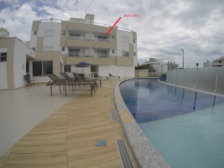 Frente para piscina