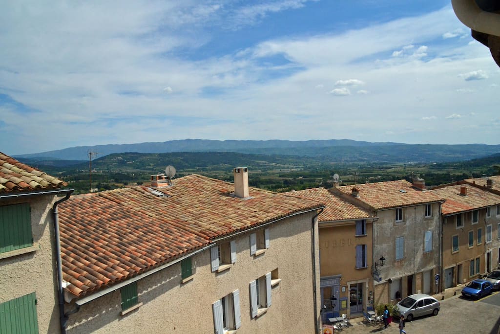 View from the terrace on the very top level