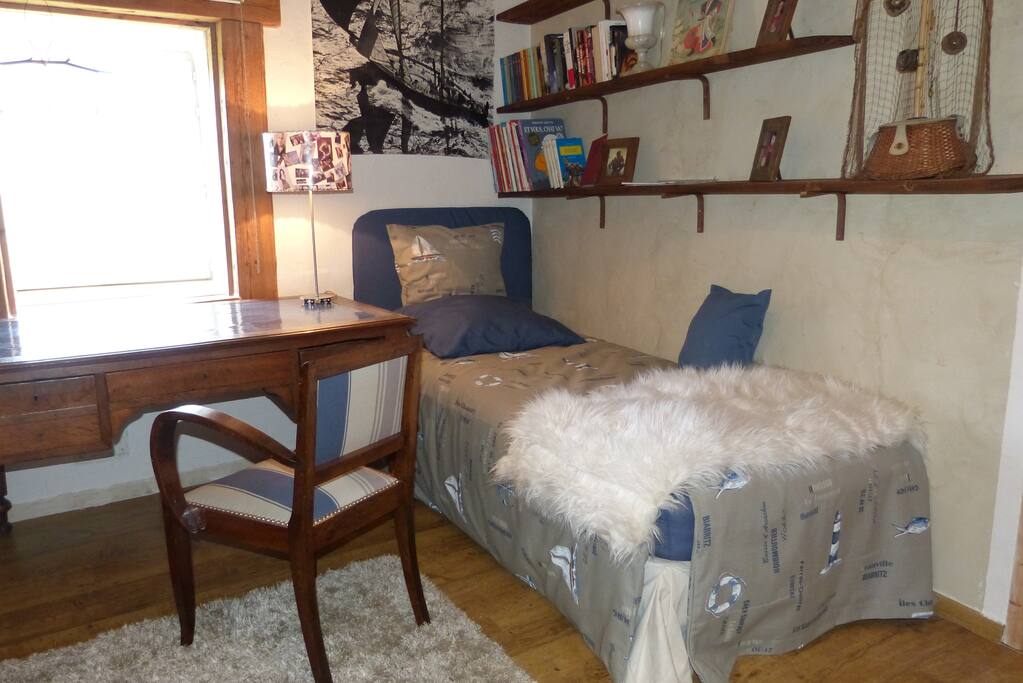 Chambre Marine, 2 lits 90 cms