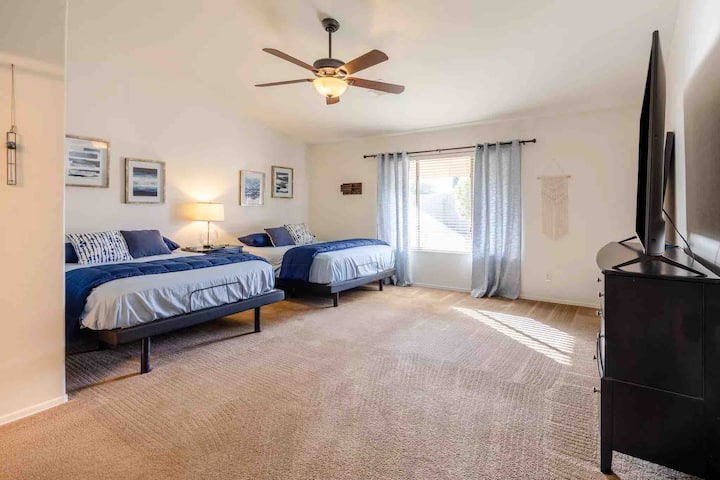 Dos camas tamaño queen