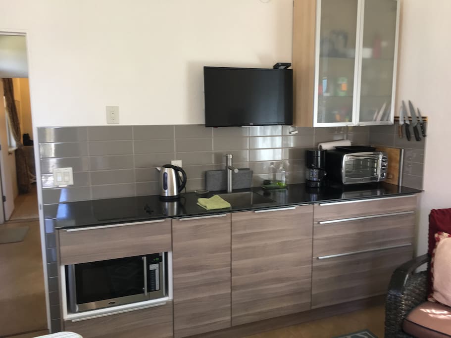 new kitchen area