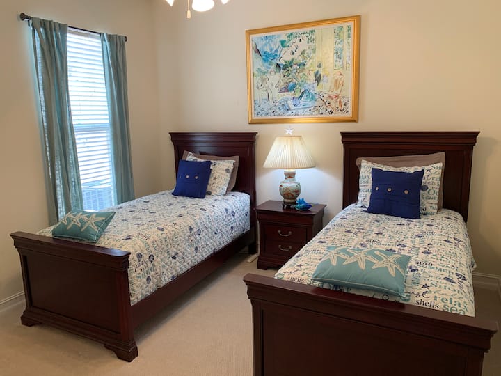 Vitanda viwili katika chumba cha kulala cha 3