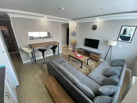 Popular Airbnb listing: Ümraniye Center n3 1+1 Luxery Design Residence in Ümraniye